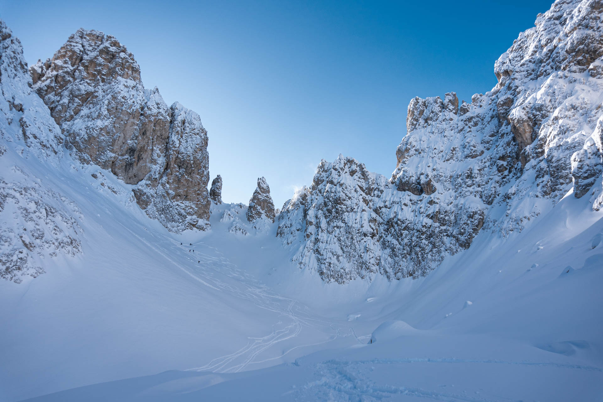 Sci alpinismo al Rifugio Fonda Savio