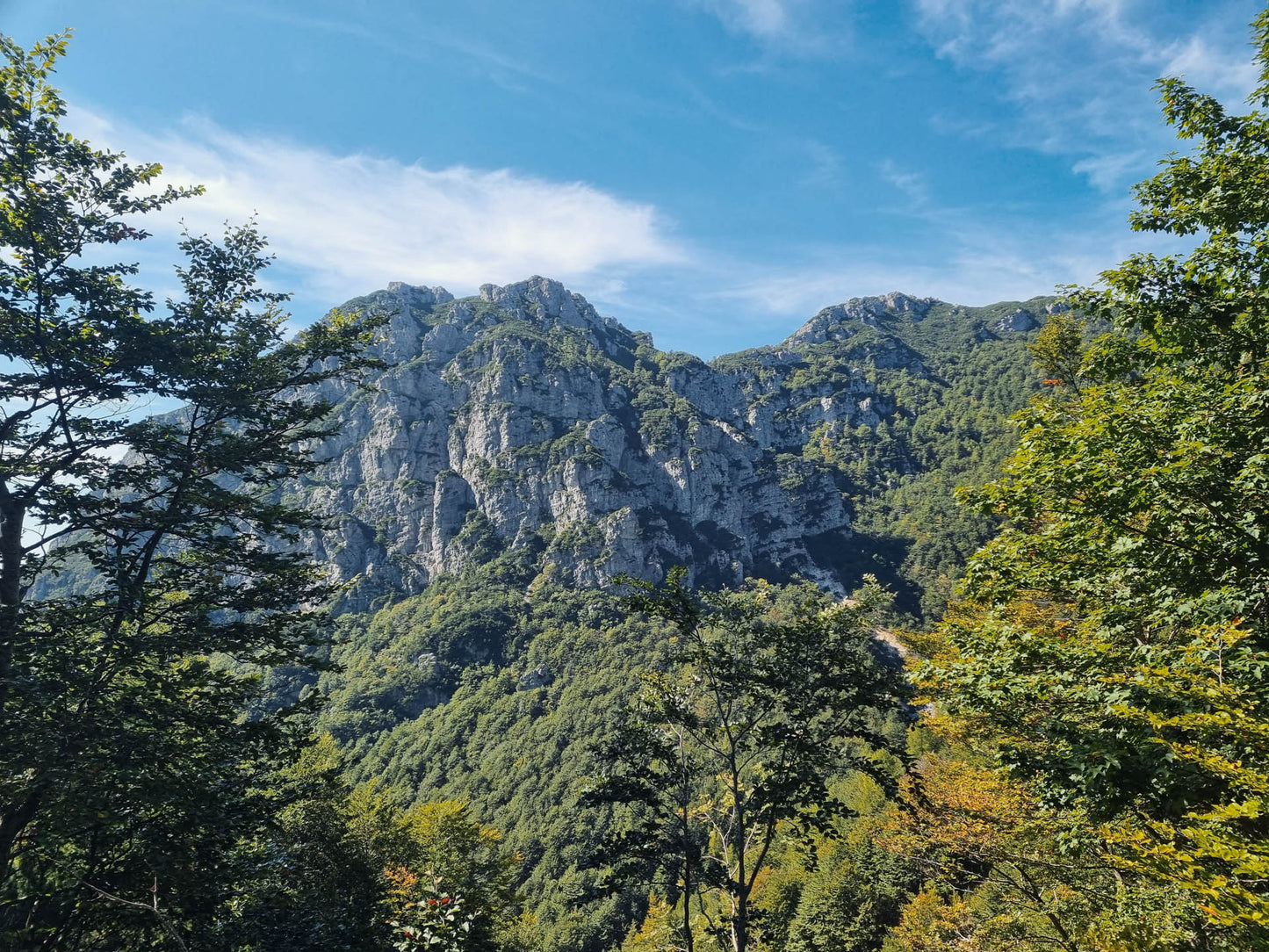 Escursione ad anello del Monte Vualt
