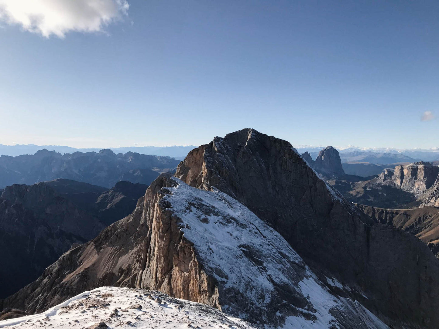 Via ferrata e normale a Punta Penìa