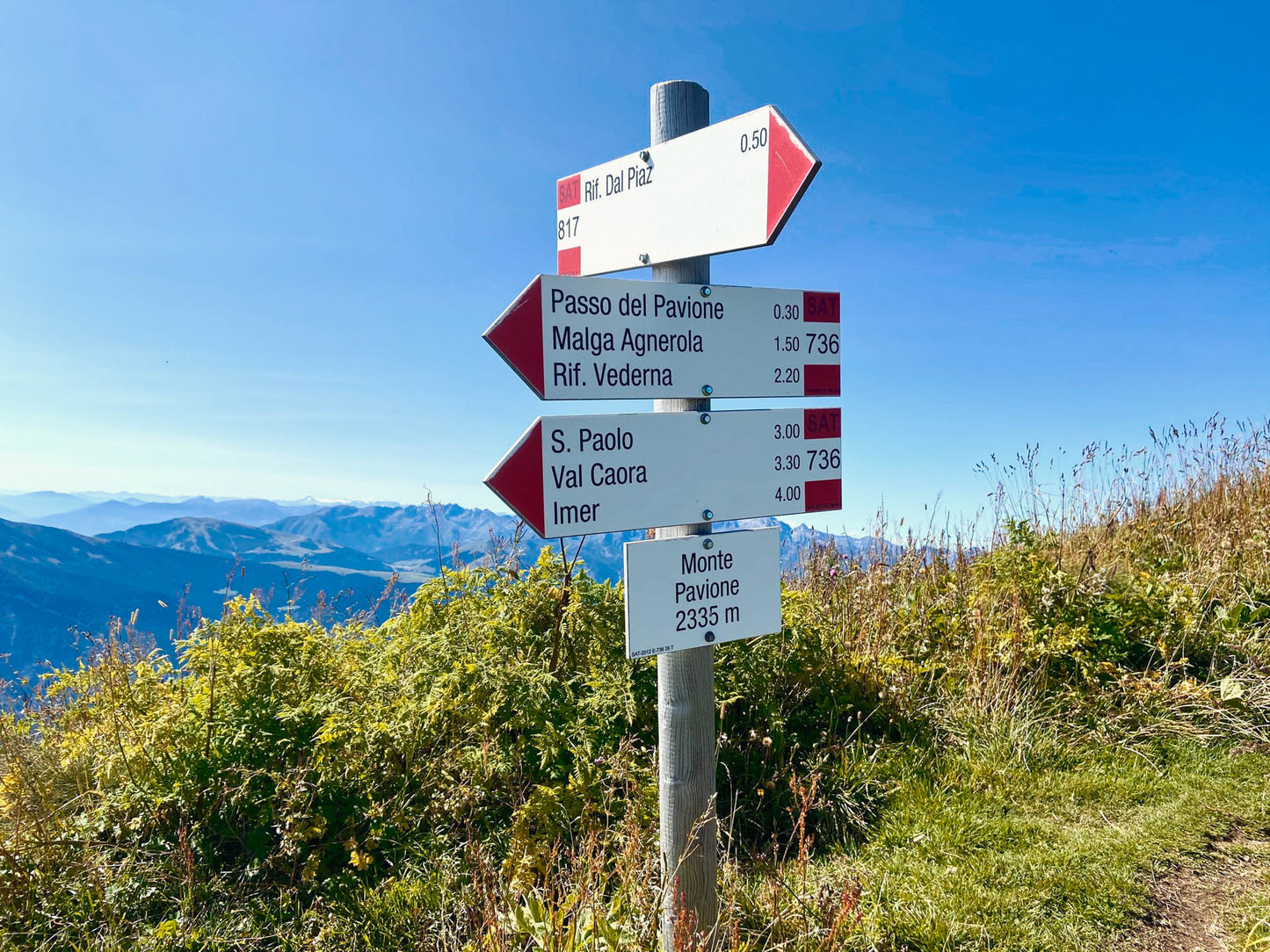 Escursione al Monte Pavione