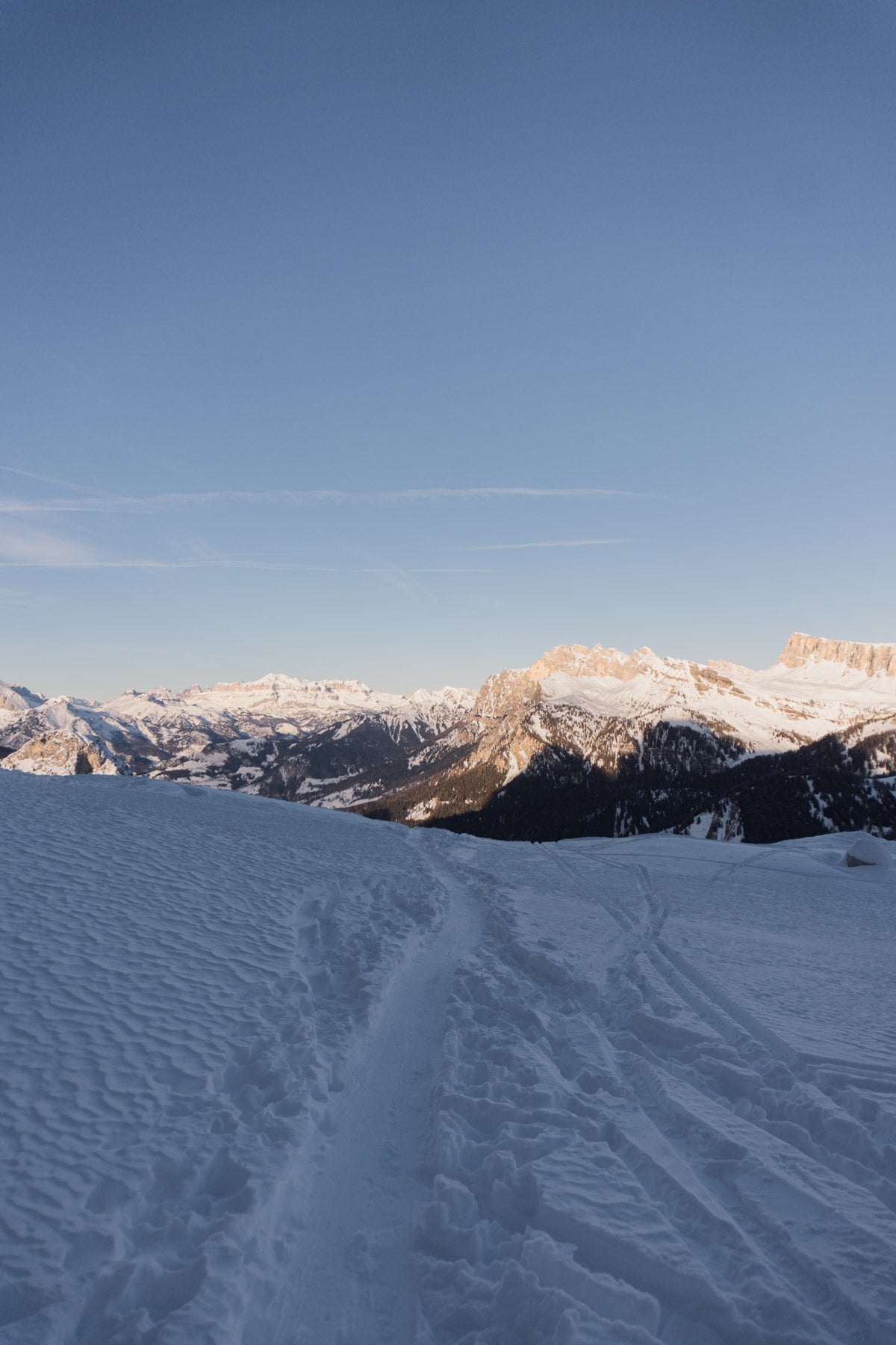 Sci alpinismo a Forcella Val d'Arcia