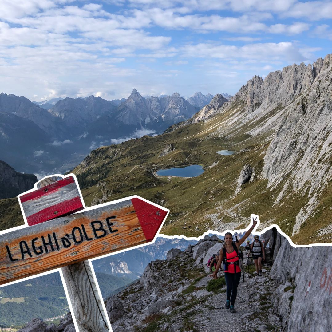 Laghi d'Olbe al tramonto e cena in Rifugio β°οΈπ€©π - Dolomist