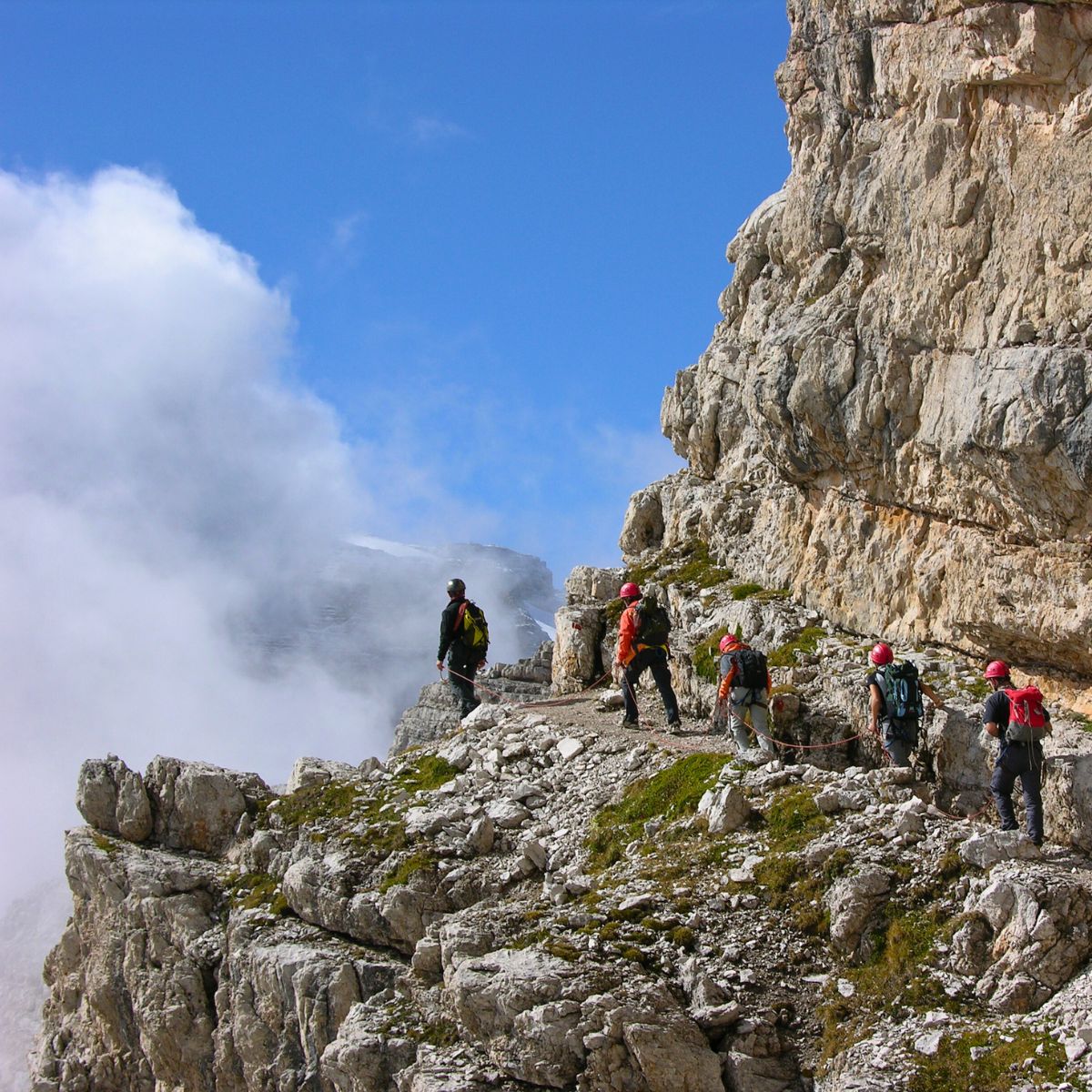 3 giorni nelle Dolomiti di Brenta: via ferrata delle Bocchette - Dolomist