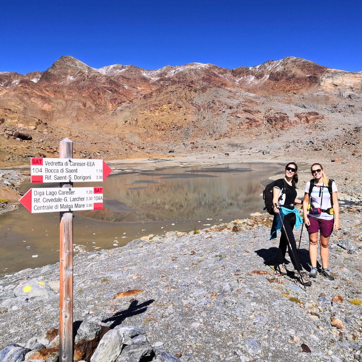 Self-guided trek tra laghi e ghiacciai nell'Ortles Cevedale