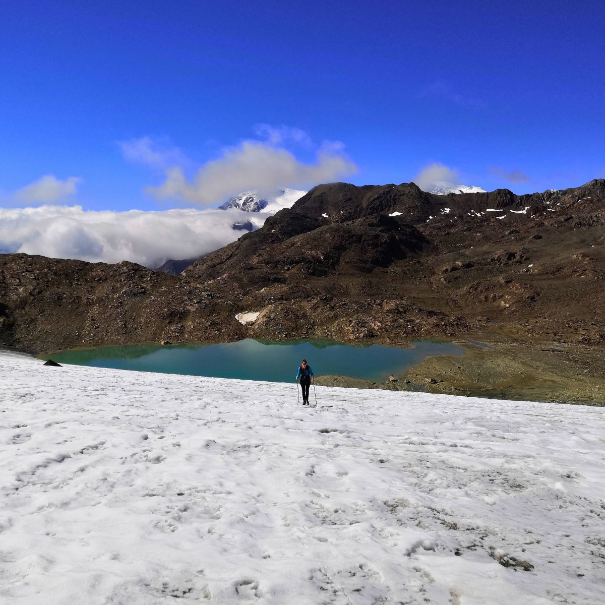 Self-guided trek tra laghi e ghiacciai nell'Ortles Cevedale