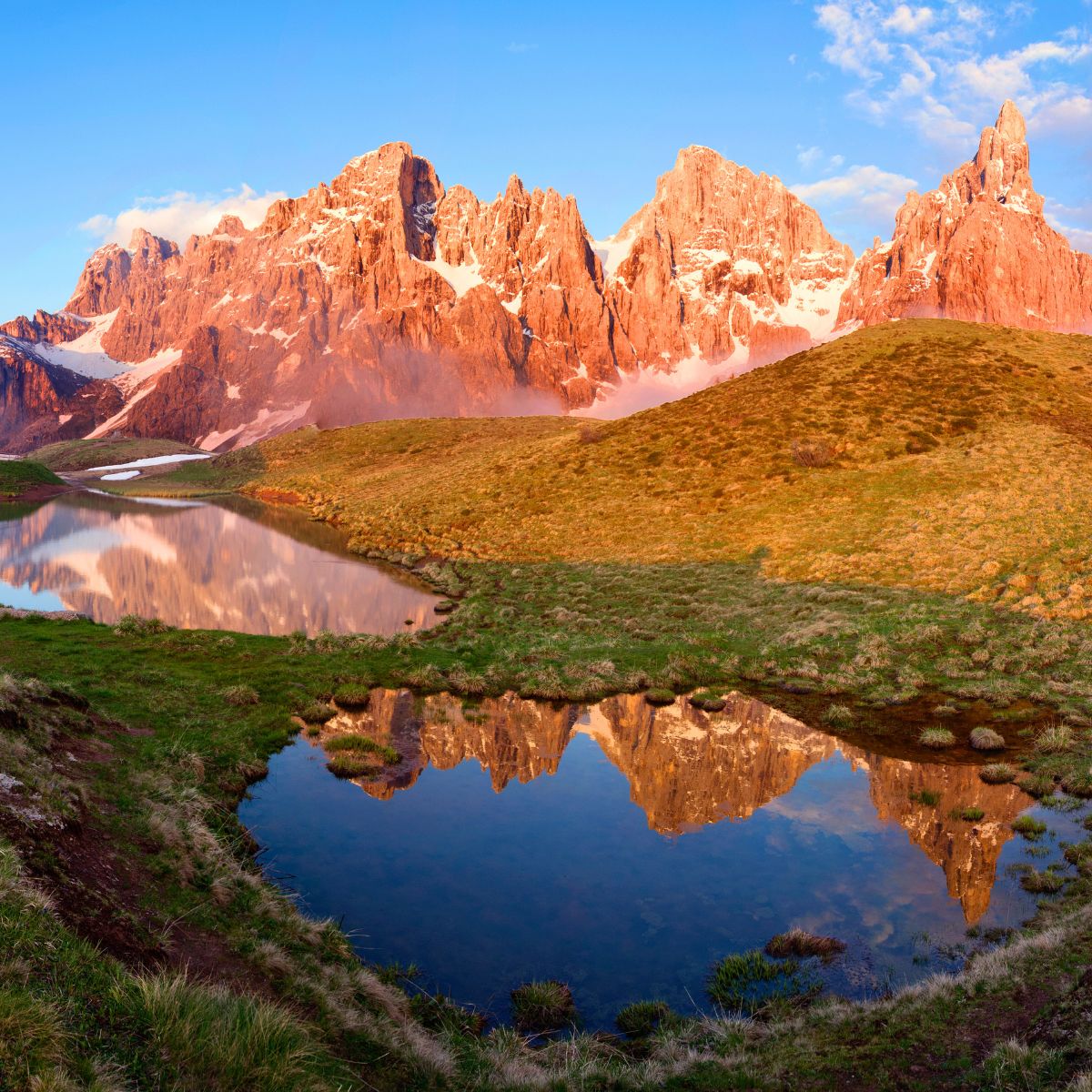 Traversata escursionistica dalla Val di Fassa alle Pale di San Martino - Dolomist