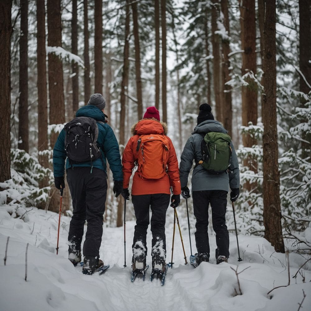 Snowshoe weekend at the Sennes Refuge: Nature and relaxation ❄️🏠🍝