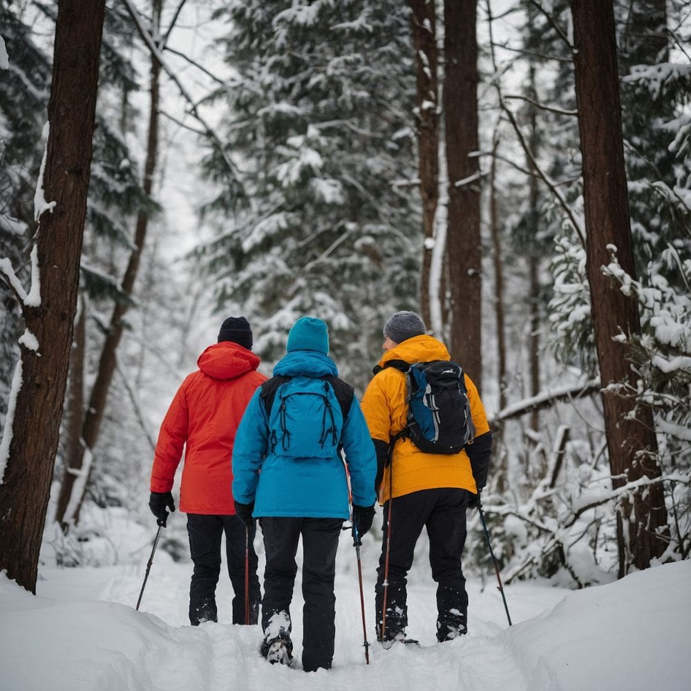 Snowshoe weekend at the Sennes Refuge: Nature and relaxation ❄️🏠🍝