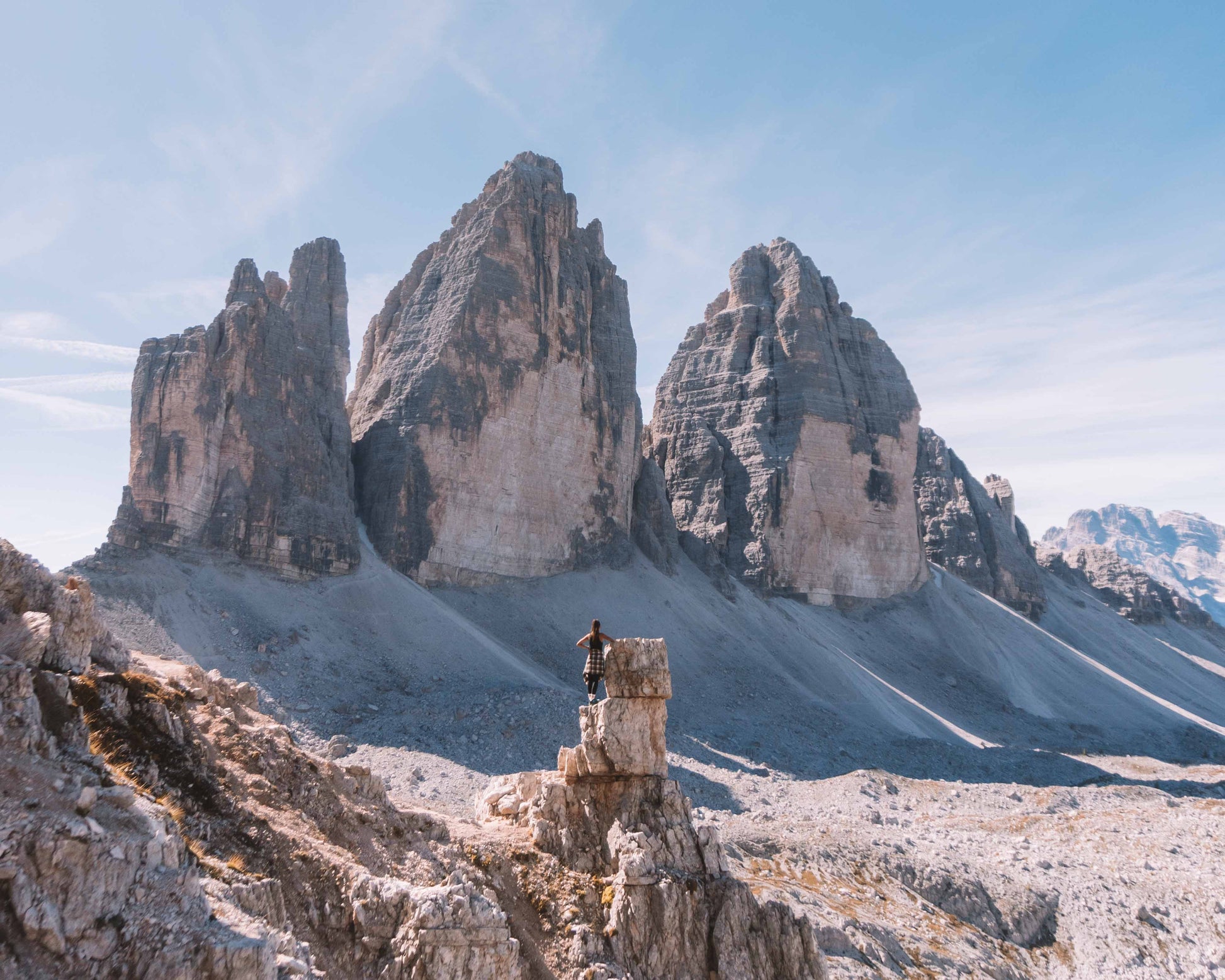 Camminata ad anello delle Tre Cime di Lavaredo