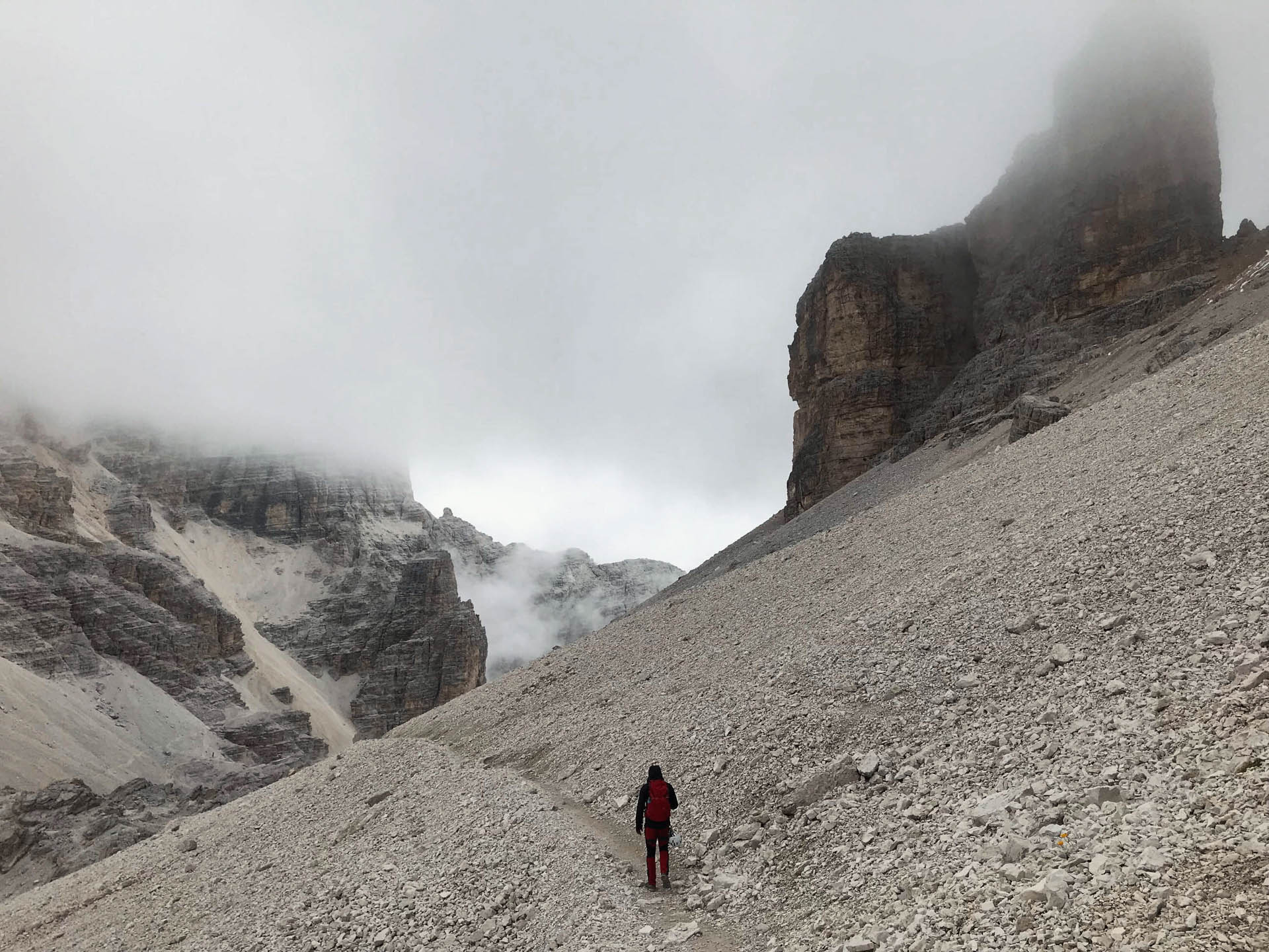 Escursione e via ferrata Lipella alla Tofana di Rozes