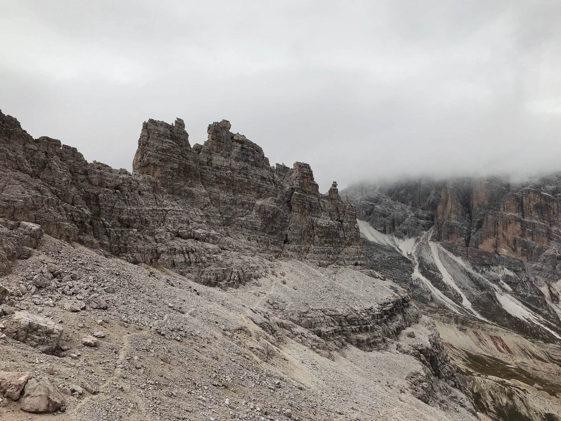 Escursione e via ferrata Lipella alla Tofana di Rozes