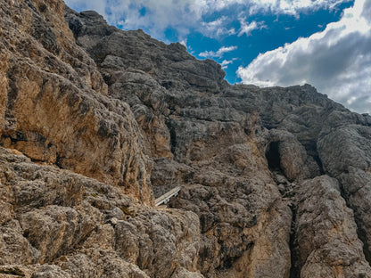 Escursione e sentiero Kaiserjager al Rifugio Lagazuoi