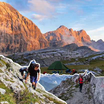 Discovering the Dolomites: Civetta tour ⛺️🏔️✨