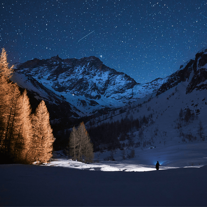 Ciaspolata al tramonto al Monte Lussari