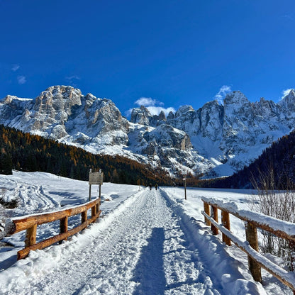 Winterwanderung im Val Venegia