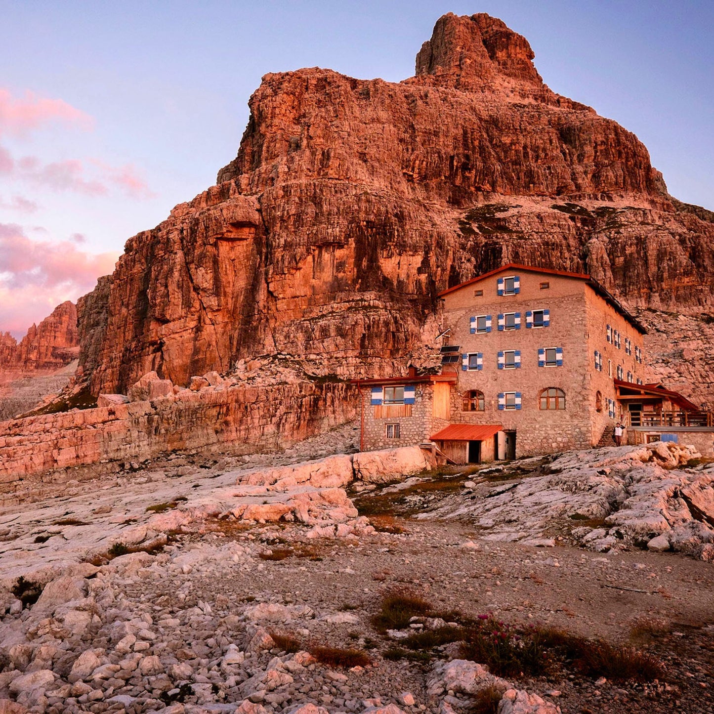 Trekking guidato di 4 giorni nelle Dolomiti di Brenta