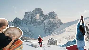 Bagno ghiacciato & Yoga nelle Dolomiti 🍝❄️🧘🏽‍♀️ - Dolomist