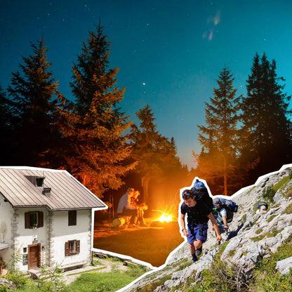 2 Tage Abenteuer im Giaf Refuge: Trekking, Lagerfeuer und sternenklare Nacht 🥾🌲🔥✨